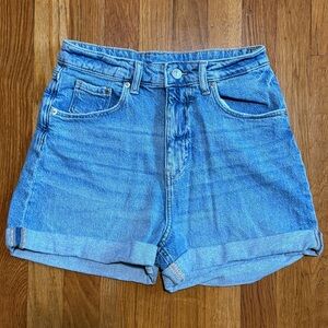 H&M Denim Mom Shorts